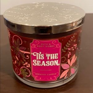 Bath & Body Works tis the season Candle